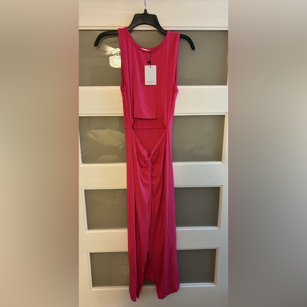 Pink dress